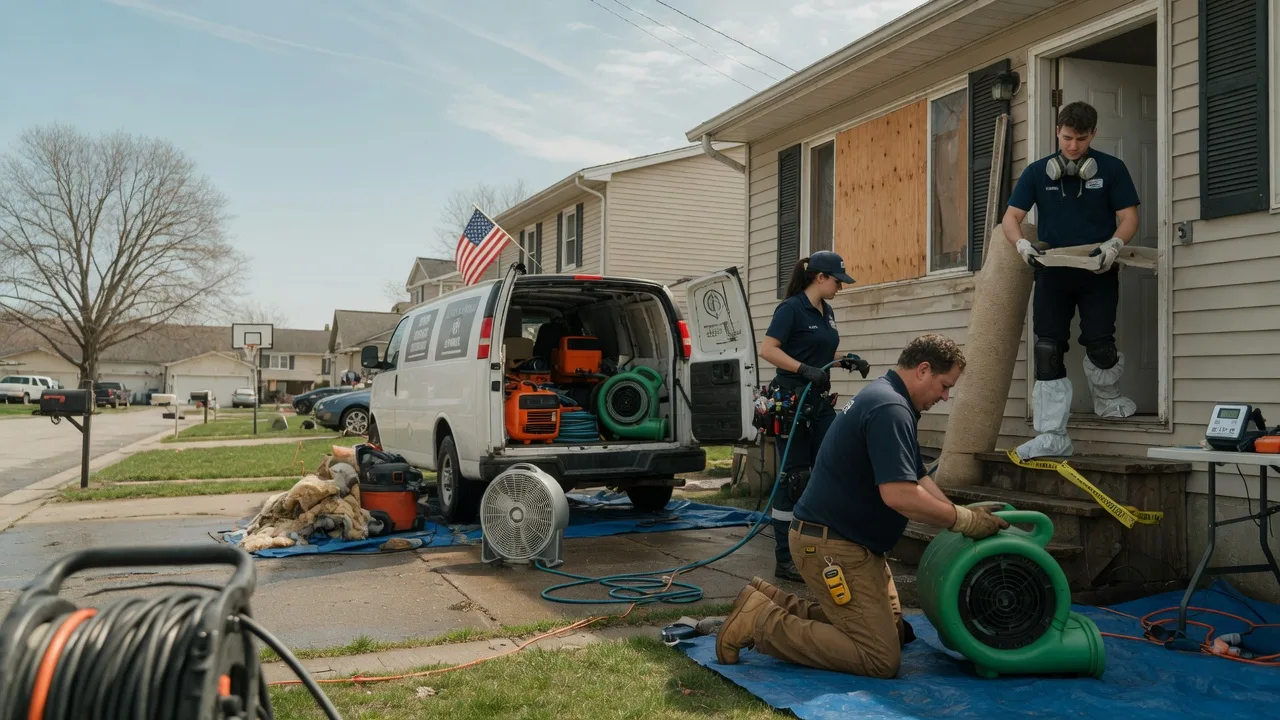 Water Damage Restoration in Norwalk, IA near me